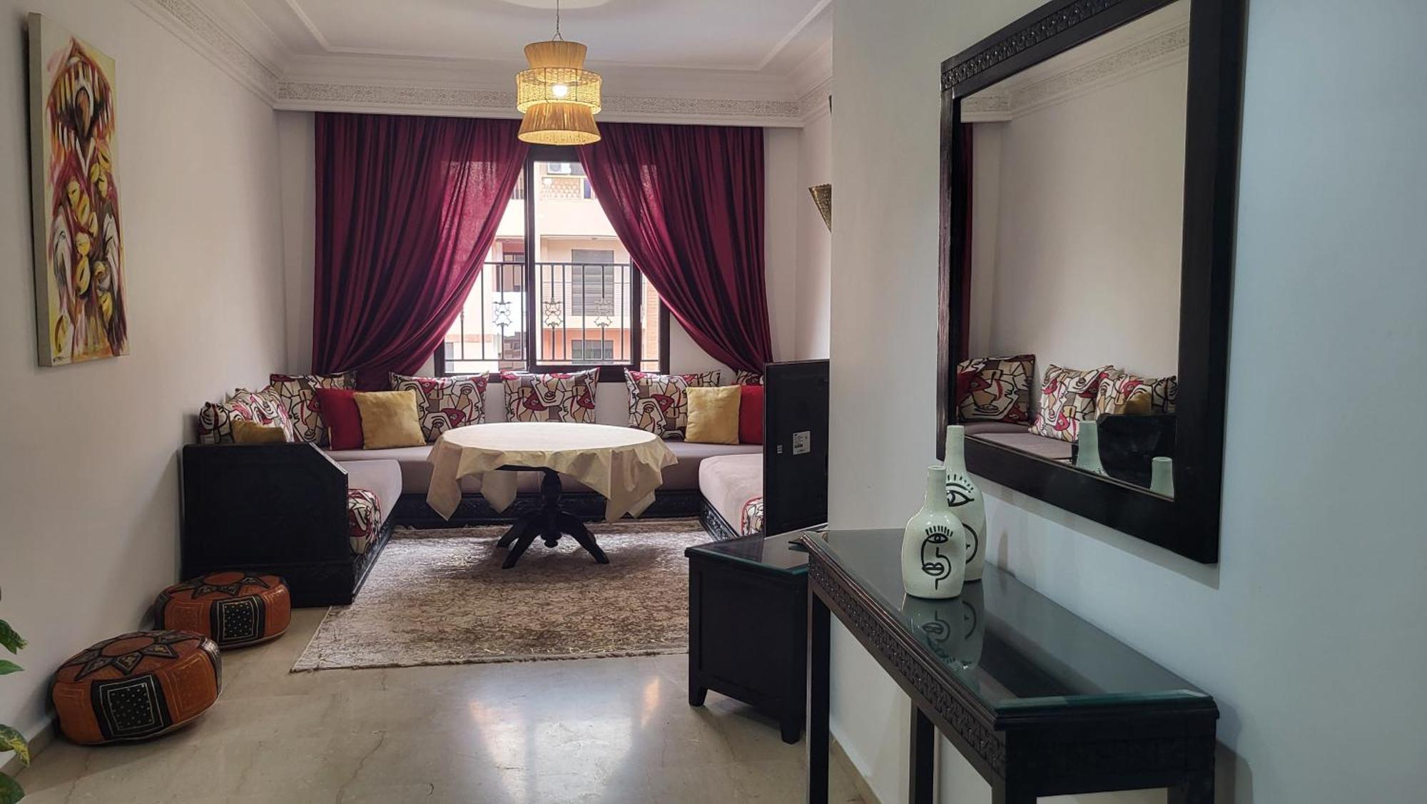 Appartement Haut Standing Vu Piscine 马拉喀什 外观 照片